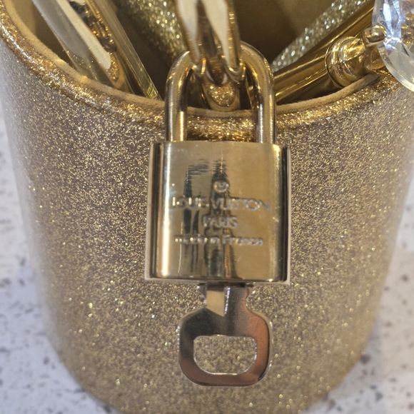 Louis Vuitton Gold Lock And Key #303 - Picture 2 of 6
